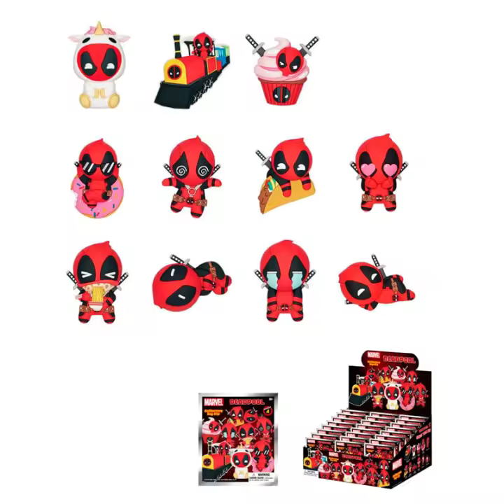 Llavero Deadpool Marvel sobre sorpresa - 1