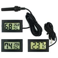 Mini Termómetro Higrómetro Con Sensor Digital LCD Medidor De Temperatura Y Humedad Para Interior Instrumento De Medición - details 0
