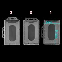 Porta Tarjetas De Identificación De Acrílico Protector De Carteles Duradero Para Uso Multifuncional Cubierta De Plástico Rígido Para Mujeres Y Hombres - details 1