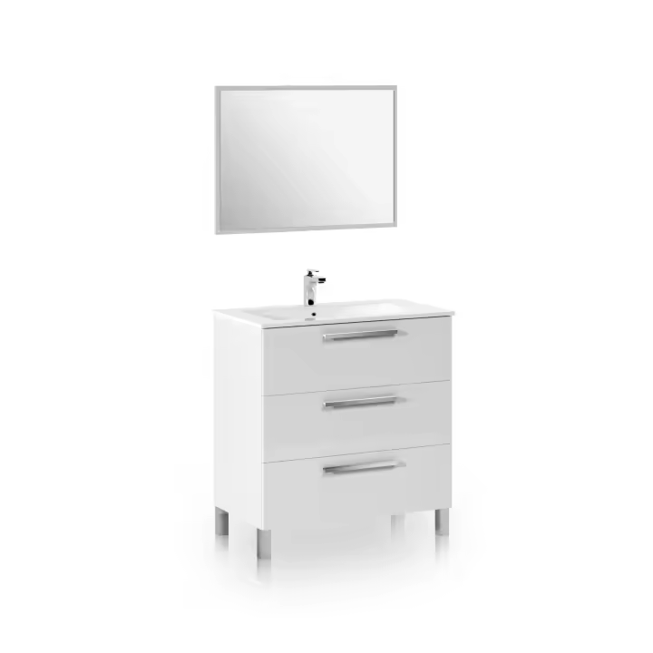 Duehome - Pack de baño con lavabo cerámico Feel - 1