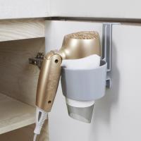 Estante De Baño ABS Soporte Para Secador De Pelo Montado En La Pared Organizador De Accesorios De Baño Con Rack Para Secador - details 0