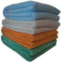 Irisana - Toalla de Baño de Microfibra - Azul - 80 x 40 cm - Tacto Suave y Delicado - Sin Soltar Pelusas - Ligera y Resistente - Gran Capacidad Secado - details 5