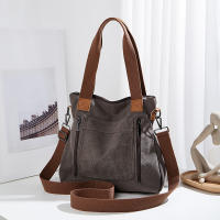 Bolso De Hombro Para Mujer En Lona De Gran Capacidad Bolso Multifuncional De Moda Para Comunicación Al Aire Libre Bolso Cruzado - details 2