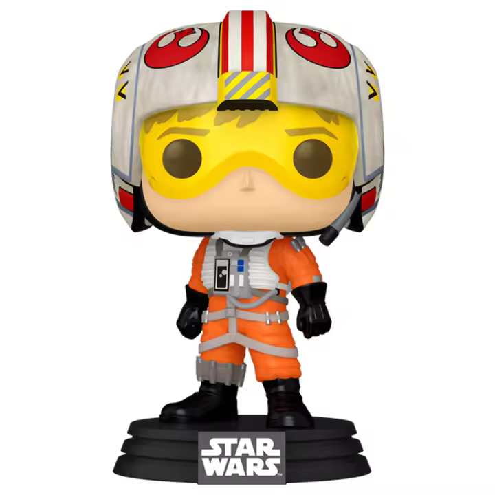 Figura Pop Star Wars Luke Skywalker Red 5-Figura de Vinilo Coleccionable - Idea de Regalo- Mercancia Oficial - Juguetes para Niños y Adultos - Movies Fans - Muñeco para Coleccionistas y Exposición - 1