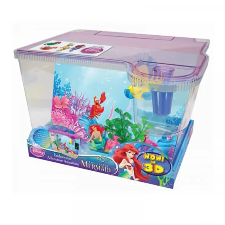 PENN-PLAX KIT ACUARIO LA SIRENITA, PECERA CON CAPACIDAD DE 15 L. - 1
