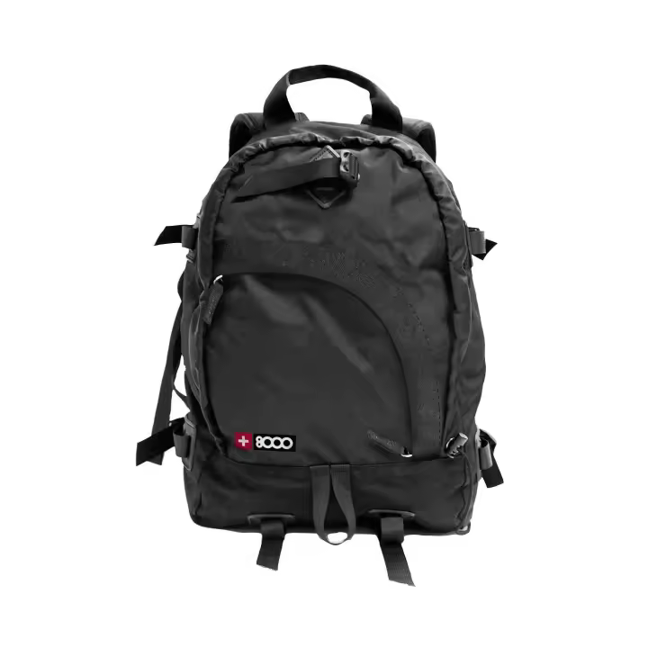 Mochila 8000 Unisex Negra - 1