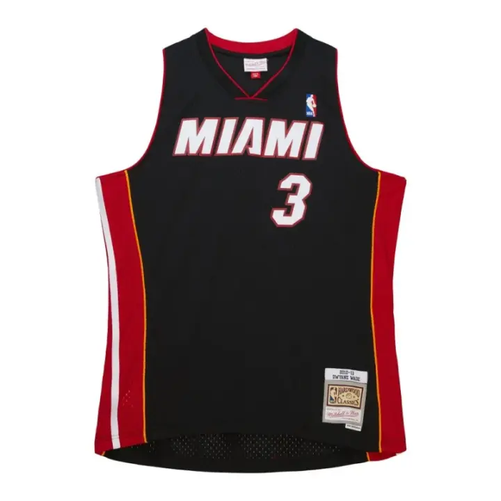 Camiseta Dwyane Wade Miami Heat Swingman 2012-13 Mitchell and Ness - 1