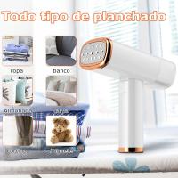 Vaporizador de Ropa, Vaporizador Adeccionado para Todos Los Tejidos para, Hogar, Viajes, Hogar y Oficina, Vaporizador Vertical Vapor, Placa Vertical Portátil 1000W 150ML - details 6