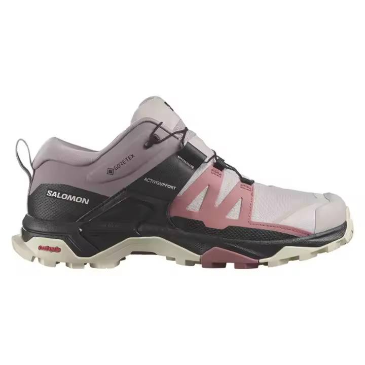 Calzado Outdoor marca Salomon modelo L47454000 para mujer en color rosa - 1