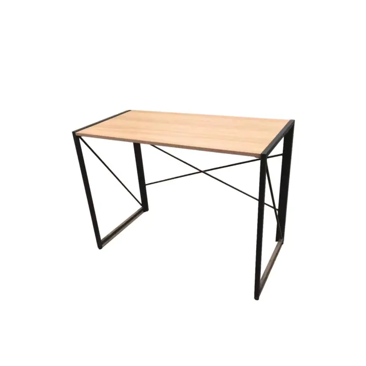 Escritorio Plegable Beid 100 cm - Negro - 1