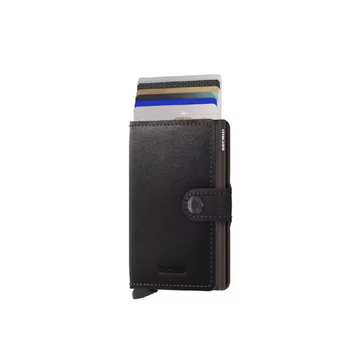 Cartera Secrid Miniwallet Original Black Brown - 1