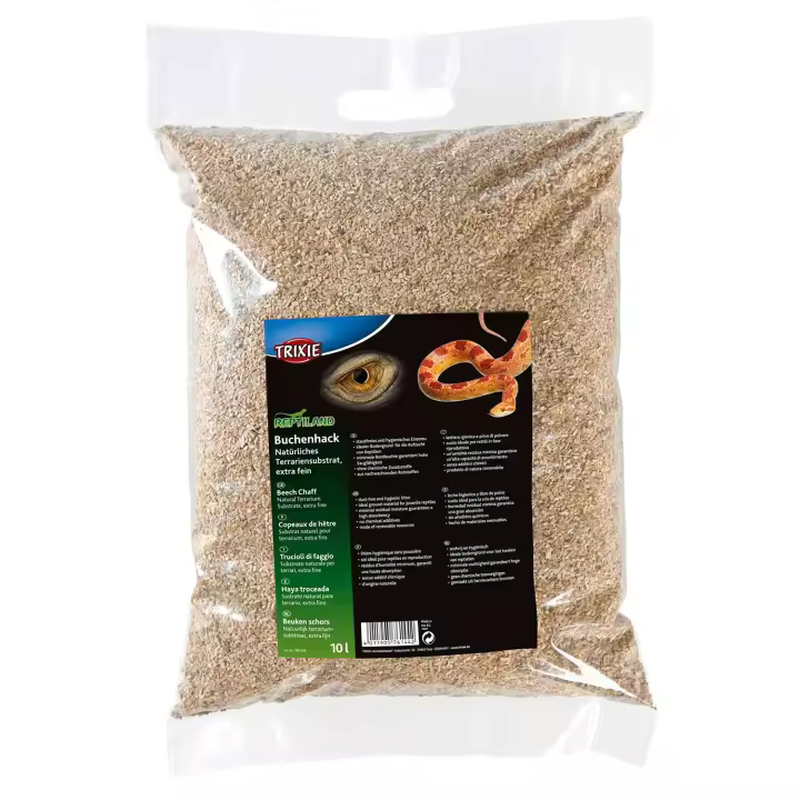 TRIXIE Beech chaff, natural substrate, extra fine, 10 l - 1