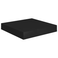 vidaXL Estante flotante de pared MDF 23x23,5x3,8 cm Blanco brillante, negro brillante, gris brillante Mueble Almacenaje Estantería para Oficina, Estudio, Dormitorio Estantería/Librería/ mueble de Almacenamiento - details 7