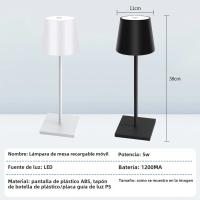 Lámpara De Mesa Con Sensor De Toque 1pc Para Dormitorio Oficina Nightstand Librería Sala De Estar Decoración De Hogar Luz Nocturna - details 3