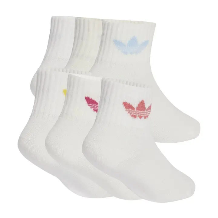 Calcetines  Adidas Trefoil Blanco - 1