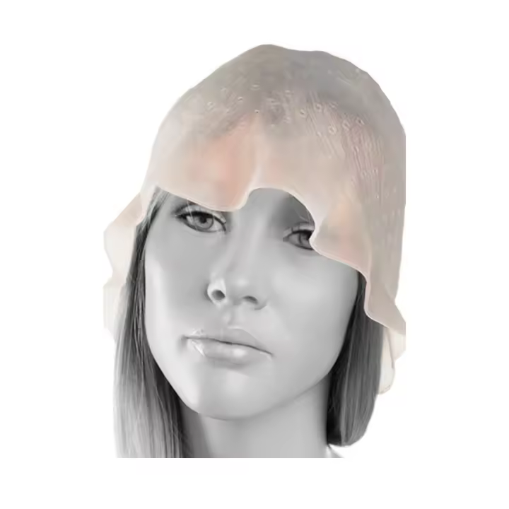 Gorro para hacer mechas. Gorro de Silicona con Gancho incluido y con agujeros hechos. - 1