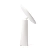 Espejo de Maquillaje LED Portátil con Base para Mesita | 3 Velocidades, Luz Regulable, Ángulo Ajustable y Reflejo Claro | Alimentación por USB y Batería de Litio Recargable | Compacto, Estable y Perfecto para Viajes, Hogar y Uso Diario - details 4