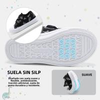Zapatillas De Lona Para Niños Y Niñas Con Doble Correa De Dibujos Animados Zapatos Casuales Transpirables Y De Secado Rápido Para Edades 7-12m a 12+y - details 29