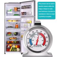 Termómetro De Refrigerador Y Congelador Clásico En Escala Grande Con Indicador Rojo Preciso Para Nevera Y Cooler Pack De 2/4/16 Piezas - details 3