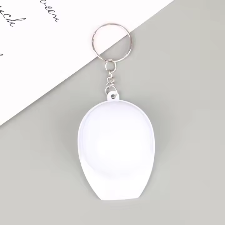 Llavero Creativo De Bote Y Casco Portátil Colgante Pequeño Decoración Práctica Para Hombres Y Mujeres Zinc Aleación - 1