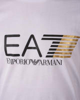 Emporio Armani EA7 Camiseta Algodón Hombre Blanco 3 ZPT81PJ02Z 1100 - details 4