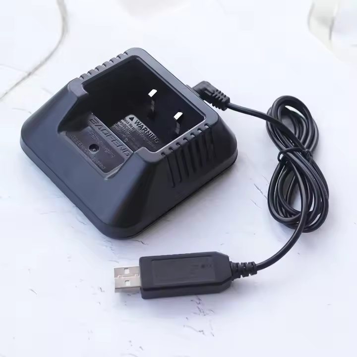 Cargador De Coche Para BAOFENG Walkie Talkie Adaptador De Carga USB Para UV5R UV82 UV9RPlus UV-13PRO Cable De Potencia Boost - 1