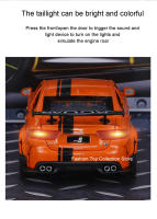 Jaguar-Project8 Modelo a Escala 1:32 Con Sonido Y Luz Vehículo De Retroceso Para Juguete Decorativo Para Niños Regalo Simulación Alta Diecast Metal - details 6