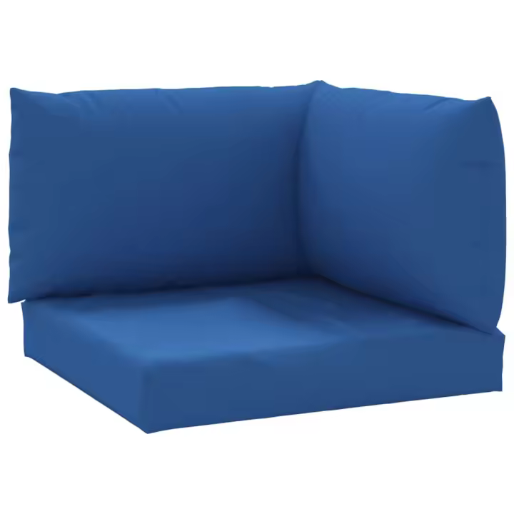 vidaXL Cojines para palets 3 unidades tela Oxford Color Gris,  Beige,  Azul claro y mas Cojín Decorativo de Asiento Cojines de muebles de salon - 1