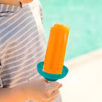 Soporte De Helado De Silicona Colorido Sin Derrame Reutilizable Protector De Helado Para Niños Con Base Antiderrame - details 3