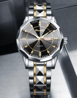 Reloj De Pulsera Masculino POshi 983 De Moda Con Calendario Y Semana Display Material De Aluminio Resistente Al Agua Regalo Top - details 7