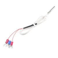 Sensor De Temperatura PT100 Con Cable De 1m/2m Probar Termocoplante Impermeable Para Medición De Altas Temperaturas - details 2
