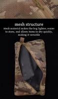 Bolsa De Malla Para Exterior Organizador De Hombro Con MOLLE Para Viaje Y Camping Bolsillo De Herramientas De Utilidad - details 5