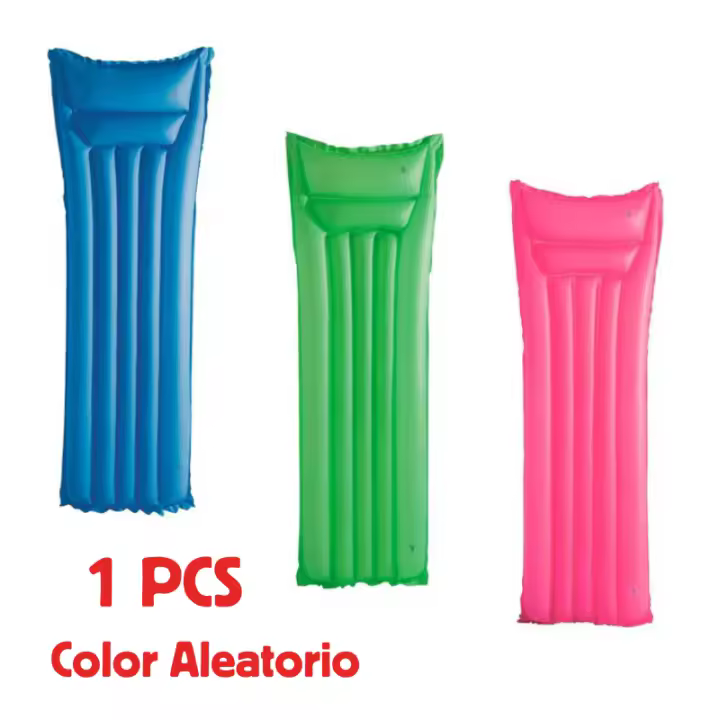 LILI HOME 🌊 Colchonetas Hinchables para Playa y Piscina – Ya sea que busques un modelo individual para descansar a solas o una doble para compartir, tenemos la opción perfecta para ti. 70 cm a 180 cm de ancho, ligera, fácil de inflar y transportar - 1