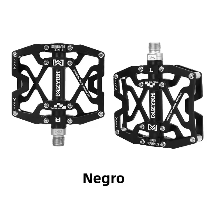 MZYRH Pedales De Bicicleta Ultraligeros De Aluminio Con 3 Rodamientos Antideslizantes Y Impermeables Para BMX MTB Y Carretera Accesorios De Bicicleta - 1