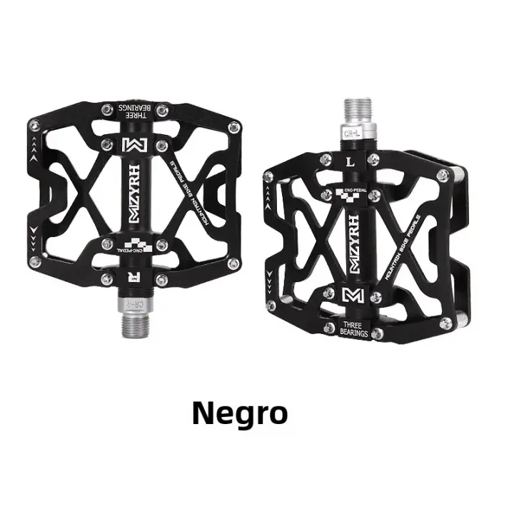 MZYRH Pedales De Bicicleta Ultraligeros De Aluminio Con 3 Rodamientos Antideslizantes Y Impermeables Para BMX MTB Y Carretera Accesorios De Bicicleta - 1