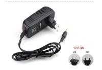 Convertidor De Energía 220V a 12V Adaptador Cargador Universal Para Tiras De Luz LED Transformer De Suministro De Energía EU US AU UK Con Salidas 1A 2A 3A - details 3