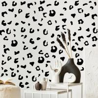 72 Piezas De Pegatinas De Coche Con Estampado De Leopardo Para Decoración Creativa De Casa Y Auto Vínculo Vinilo Impermeable Para Bumper Espejo Retrovisor Y Ventanas - details 2