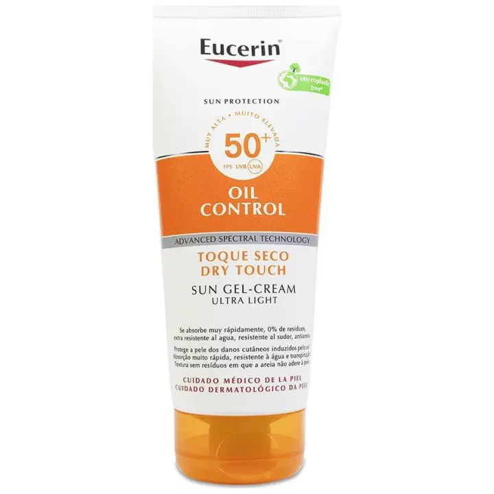 Sun Protection Oil Control Dry Touch Gel-Crema Spf50+ 200 Ml - 1