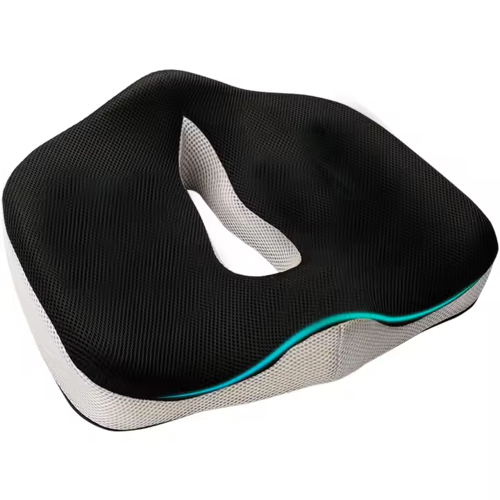 Cojín de Asiento Carttiya para Alivio del Dolor de Ciática | Funda Lavable - 1