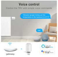 Termostato Inteligente Para Radiador Tuya Zigbee Thermostatic Radiator Valve Controlador De Temperatura Para Calefacción Del Hogar - details 2