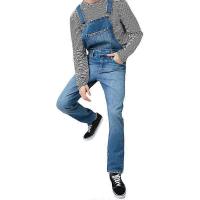Men Jeans Pants Denim Dungarees Overalls Bib And Brace Work Trousers - details 1