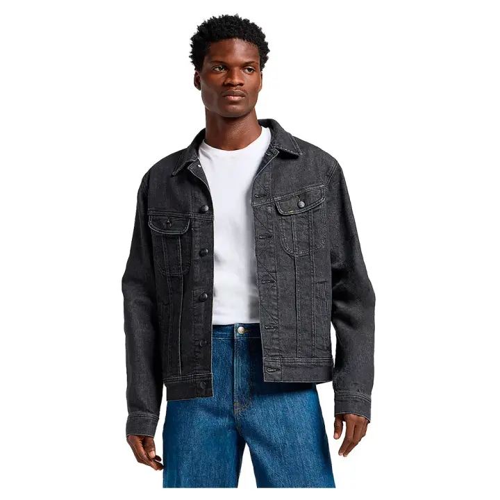 Ropa hombre Chaquetas Lee Chaqueta Vaquera Rider Negro - 1