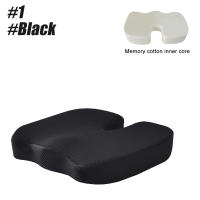 Cojín De Memoria De Espuma Para Viaje Soporte Coccyx U-Shaped Almohada Para Silla Cojín De Masaje Ortopédico Para Coche Y Oficina - details 14