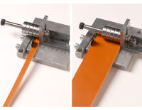 Cortadora De Correas De Cuero Profesional WUTA Con Cuchillas Ajustables Y Pinzas C-Clamp Herramienta De Corte Para Bandas Y Cordones De Aluminio Y Acero - details 5