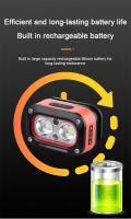 Linterna Frontal Recargable Con Sensor De Movimiento LED Brillante Para Exteriores Lámpara De Emergencia Para Camping Y Pesca - details 12