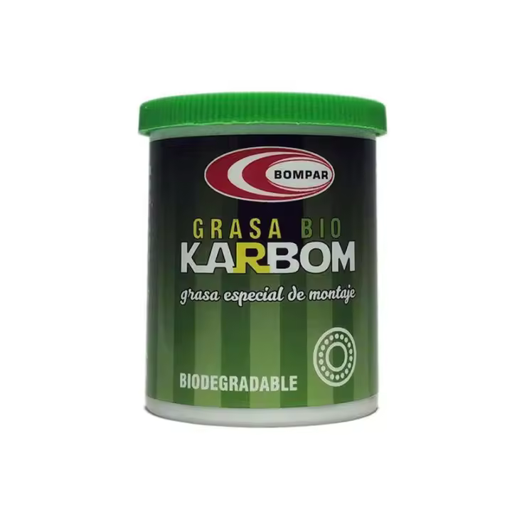 BOMPAR | Grasa Especial De Montaje Biodegradable Karbom 70grs - Grasa lubricante con gran adherencia y resistencia.
Permite engrasar superficies en carbono y cualquier otro tipo de materiales sin - 1