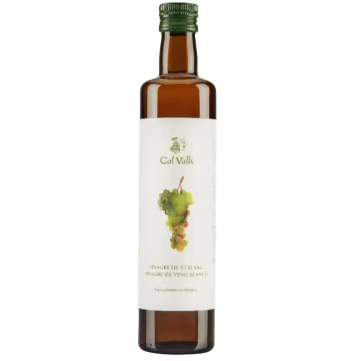 Vinagre De Vino Blanco Chardonnay Sin Filtrar Eco 500ml Cal Valls - 1