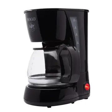 Caffettiera Elettrica A Goccia Cofan Mod. Irina - Capacità 1,2L, 800W, Design Elegante E Sottile, 24x24x36 Cm - 2