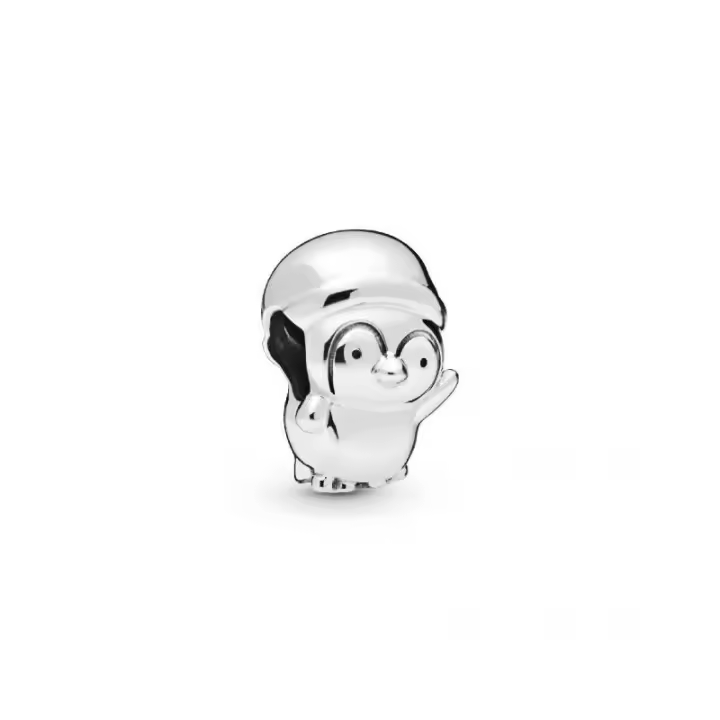 Charm Pandora Pingüino Navideño - 798477C00 - Charm Pandora Navidad - 1