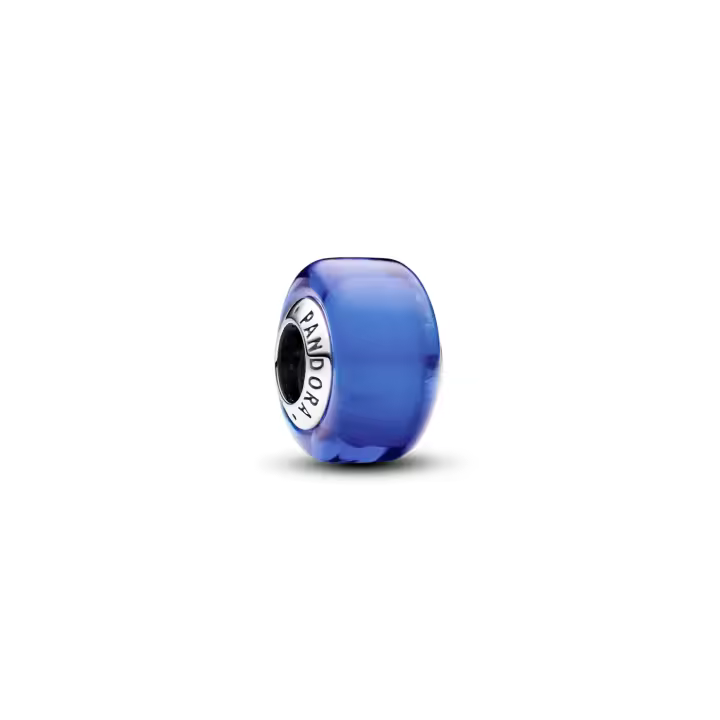 Charm Pandora Mini Cristal de Murano Azul en plata de ley 793105C00 - 1